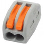 Роз’єм 2-х полюсний Horoz Electric CONNECTOR-2