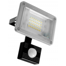 Прожектор Farutti Slim  30W 1600 lum 6500K сірий з датчиком руху