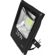 Прожектор светодиодный Ecostrum UA-Standard 20W 1600 lum 6500K чорний