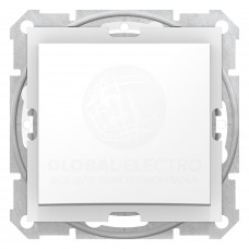 Одноклавишный выключатель Ip44 Sedna Белый