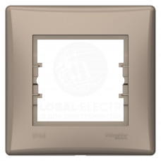 Рамка 1-Постовая IP44 Титан