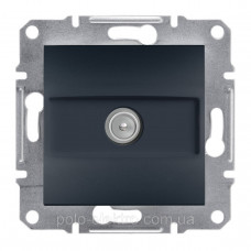 TV розетка оконечная антрацит Asfora Schneider Electric