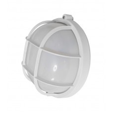 Світильник Ecostrum НПП-65 коло білий опал з решіткою ПП-1051-07-1/6 LED-12w