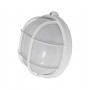 Светильник Ecostrum НПП-65 круг белый опал с решеткой ПП-1051-07-1/6 LED-12w