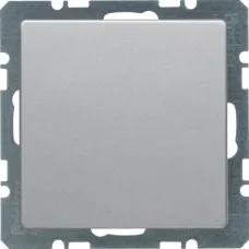 Заглушка Berker Q.1/Q.3/Q.7 без цоколя алюміній 10096084