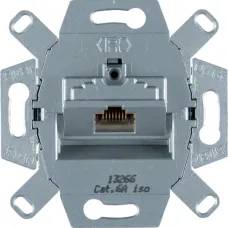 Механізм восьмиконтактної комп'ютерної розетки Berker RJ45 Cat. 6a UAE 4586