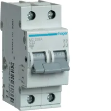 Автоматический выключатель Hager MCN232 2P 6kA C 32A 2M