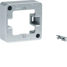 Коробка для зовнішньої установки Berker Q.1 одномісна алюміній 10296084