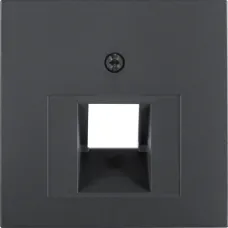 Лицьова панель Berker S.1/B.3/B.7 для розетки UAE антрацит 14071606