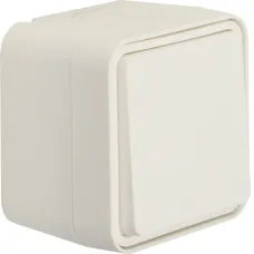Перемикач Berker W.1 IP55 полярна білизна 30763502