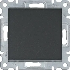 Вимикач однотактовий Hager Lumina чорний WL0113