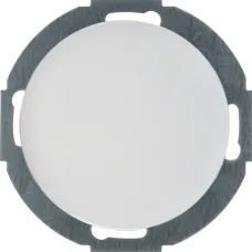 Заглушка Berker R.classic/1930/Glas полярна білизна 10092079
