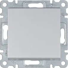 Вимикач перехресний Hager Lumina срібний WL0032