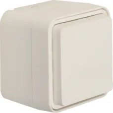 Розетка Berker W.1 IP55 з заземленням та захисною кришкою полярна білизна 47403512