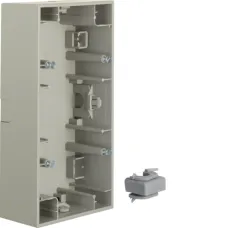 Коробка для зовнішньої установки Berker K.5 двомісна горизонтальна нержавіюча сталь 10527004