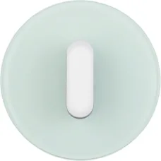 Лицьова панель вимикача Berker R.classic/1930/Glas скло/полярна білизна 1001208300