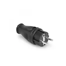 Вилка мережева TITANUM STANDARD IP44 з/з 16А (ТF-PL116IP-B)