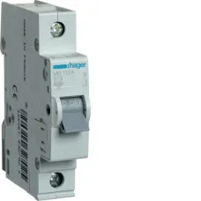Автоматический выключатель Hager MBN113 1P 6kA B 13A 1M Автоматический выключатель Hager MBN113 1P 6kA B 13A 1M