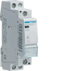 Контактор безшумний ESC125S Hager 25A, 1НВ, 230В