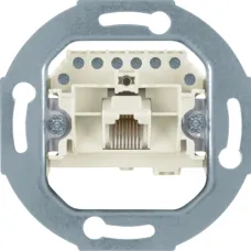 Механізм восьмиконтактної комп'ютерної розетки Berker RJ45 Cat. 3 UAE 4538