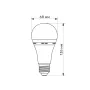 LED лампа акумуляторна TITANUM A68 10W E27 4000K (TL-EMA68-10274) 220V
