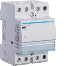 Контактор безшумний Hager ESC340S 40A, 3НВ, 230В
