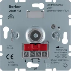 Поворотно-нажимний потенціометр Berker 1-10В 289110