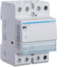 Контактор безшумний Hager ESC363S 63A, 3НВ, 230В