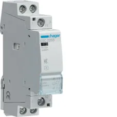 Контактор безшумний Hager ESC225S 25A, 2НВ, 230В