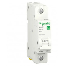 Schneider Electric Автоматичний вимикач Resi9 40 A, 1P, крива с, 6kA