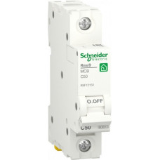 Schneider Electric Автоматичний вимикач Resi9 50 A, 1P, крива с, 6kA