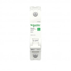 Schneider Electric Автоматичний вимикач Resi9 63 A, 1P, крива B, 6kA