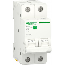Schneider Electric Автоматичний вимикач Resi9 20 A, 2P, крива с, 6kA