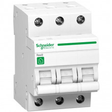 Schneider Electric Автоматичний вимикач Resi9 16 A, 3P, крива B, 6kA