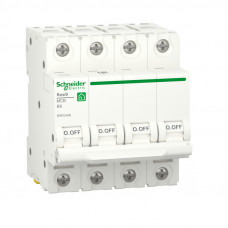 Schneider electric Автоматичний вимикач Easy9 4П 6А 4,5kA Характеристика "В"