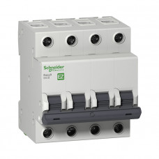 Schneider Electric Автоматичний вимикач Resi9 63 A, 4P, крива с, 6kA