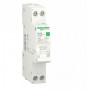 Компактний автоматичний диференціальний вимикач Resi9 Schneider Electric 25 A, 30 мА, 1P + N, 6KA, C крива, тип AC