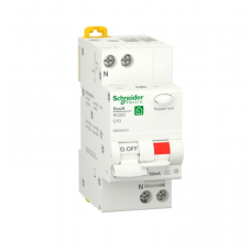 Диференціальний автоматичний вимикач Resi9 Schneider Electric 10 A, 30 мА, 1P + N, 6KA, крива C, тип A