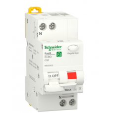 Диференціальний автоматичний вимикач Resi9 Schneider Electric 32 A, 30 мА, 1P + N, 6KA, крива C, тип A