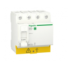 Диференціальний навантажувальний вимикач Resi9 Schneider Electric 25 A, 30 мА, 4P, A