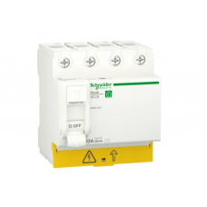 Диференціальний навантажувальний вимикач Resi9 Schneider Electric 63 A, 30 мА, 4P, A