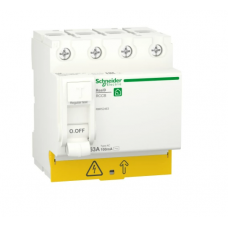 Диференціальний вимикач навантаження Resi9 Schneider Electric 63 A, 100 мА, 4P, тип AC