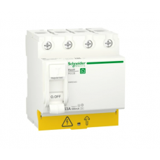 Диференціальний вимикач навантаження Resi9 Schneider Electric 63 A, 300 мА, 4P, A