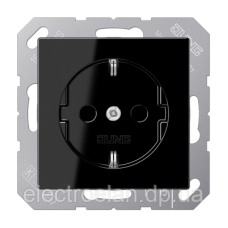 SCHUKO®-розетка 16 A / 250 B ~ A1520WW чорний, A 1520 SW