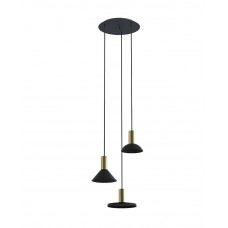 Подвесной светильник Nowodvorski 8030 Hermanos GU10 3x10W IP20 Bl