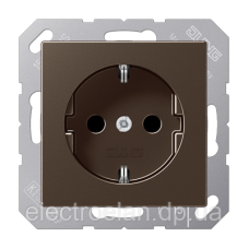 SCHUKO®-розетка 16 A / 250 B ~ A1520WW колір мокко, A 1520 MO