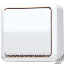 Вимикач одноклавішний 10 AX / 250 B ~ 606A