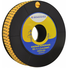 Маркування EC-1 1,5-4,0 кв.мм2  "6"