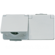 SCHUKO®-розетка 2-на 16 A / 250 B ~ 622W 622WW