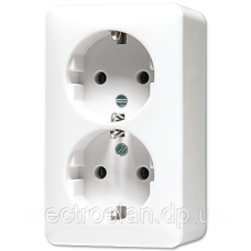 SCHUKO®-розетка 16 A / 250 B ~ 6020A 6020AWW